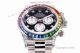 BL Factory Replica Rolex Daytona Rainbow Stainless Steel Watch Cal.4130 40mm (2)_th.jpg